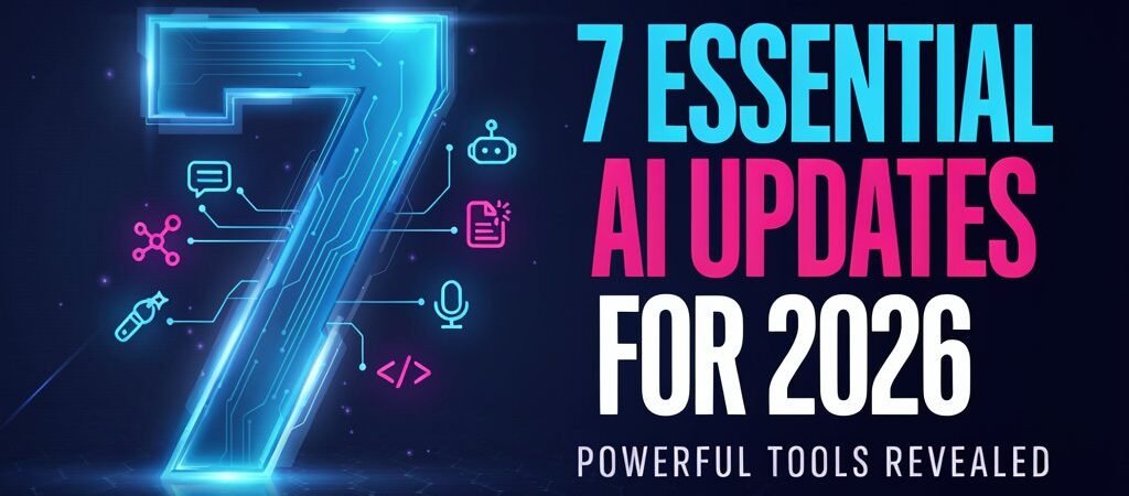 7 Essential AI Updates for 2026: Powerful Tools Revealed
